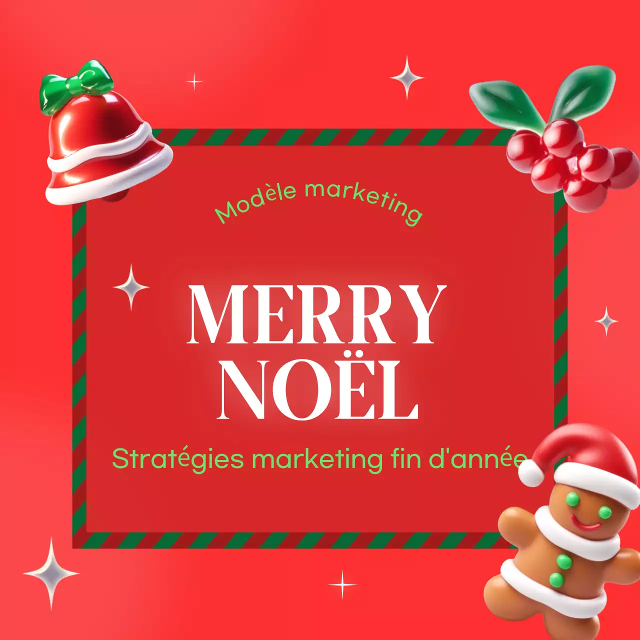 Promotion de Noël rouge et cosy