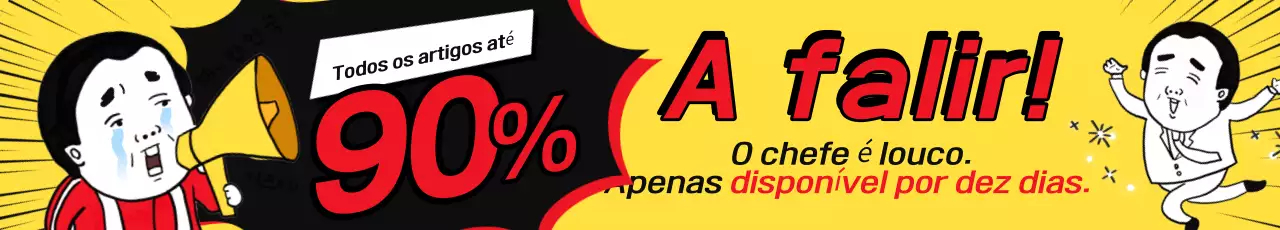 Anúncio de venda de mordaça amarela