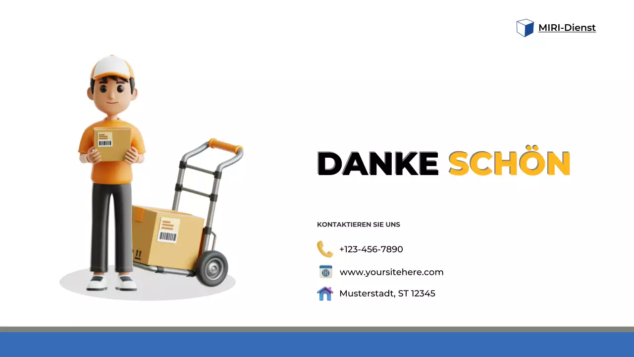 Präsentation zur Einführung moderner Dienstleistungen