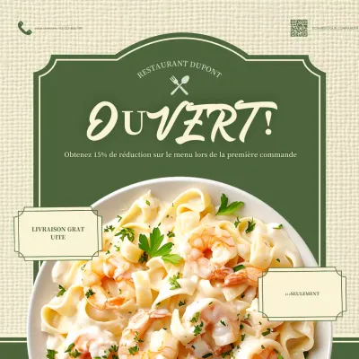 promotion du restaurant green classic