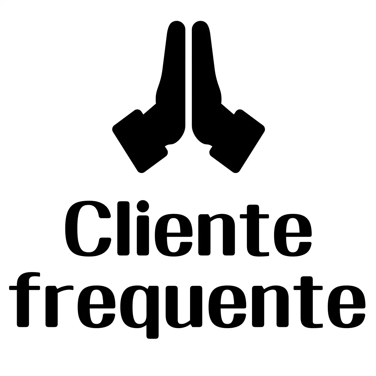 Artigos de papelaria promocional simples em preto