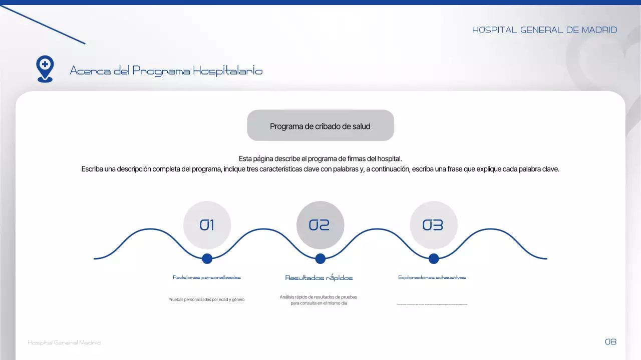 Comunicar información sobre Blue Modern Hospital