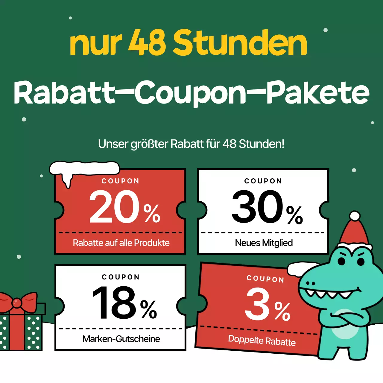 Rote Weihnachten - Marketingaktion für die Weihnachtszeit
