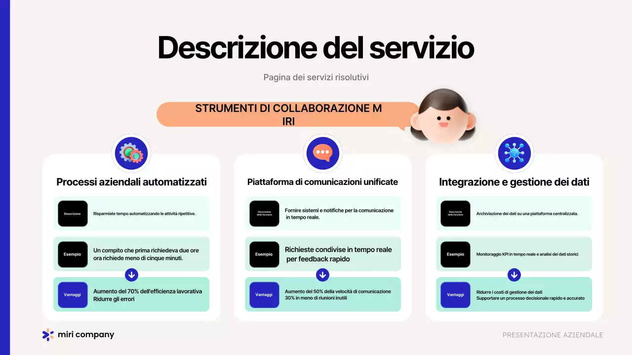 Promuovere una proposta commerciale moderna di colore beige