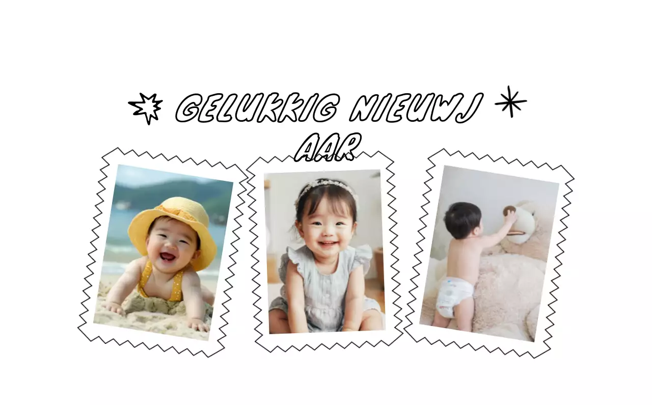 Schattige fotokalender