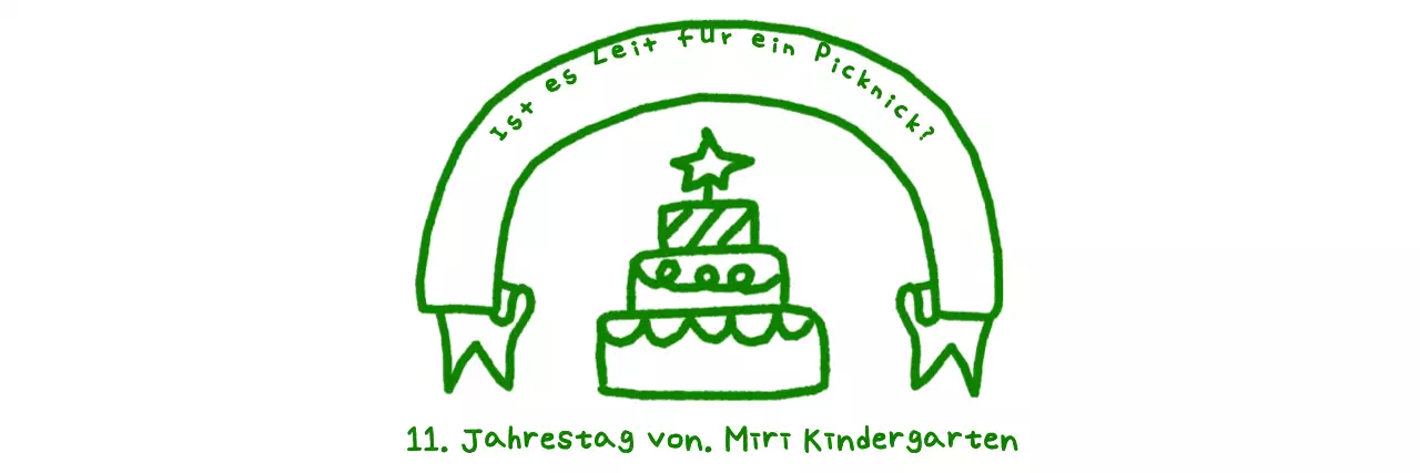 Feier der frühkindlichen Bildung