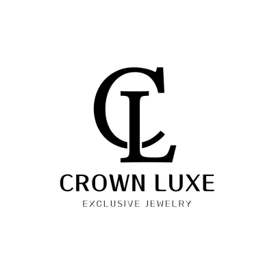 Black Elegant Jewelry Advertisement Logo