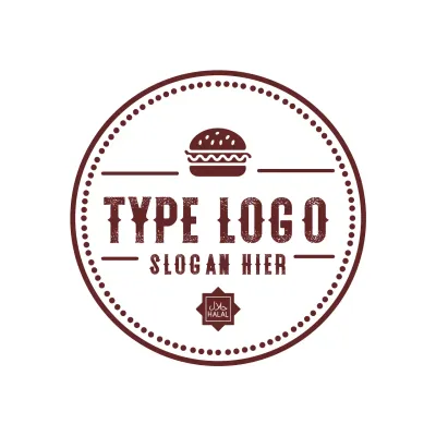 bruin retro hamburgerlogo