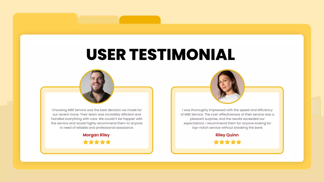 Red Modern Delivery Introduction Presentation