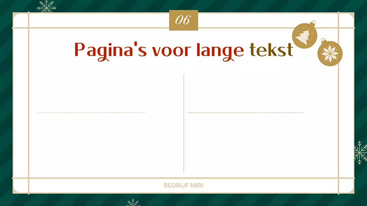 Gids voor abstracte eenvoudige presentaties