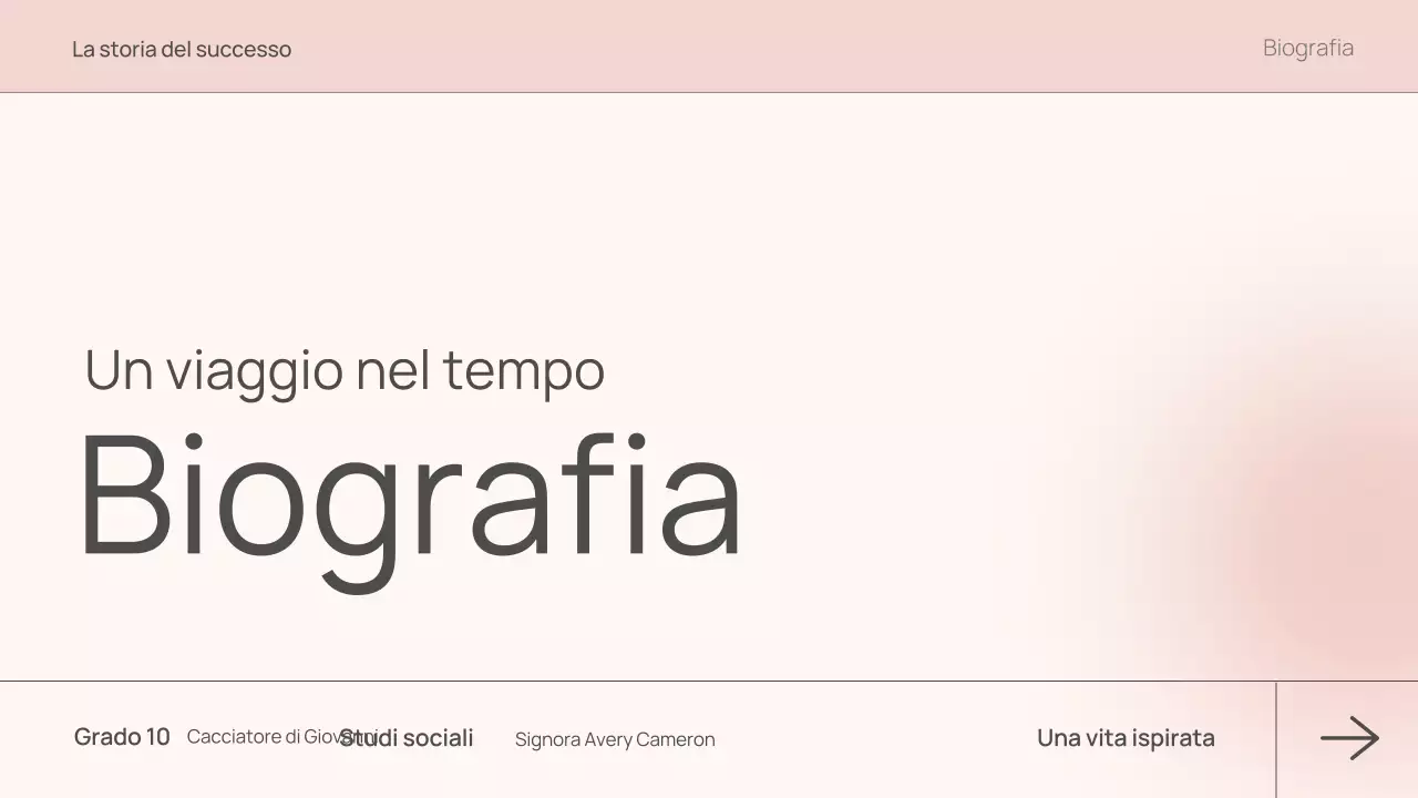 classe rosa biografia moderna
