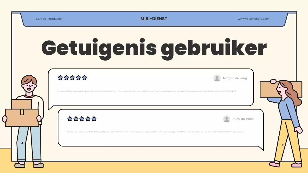 beige moderne verhuisadvertentie