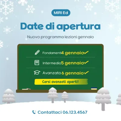 Reclutamento apprendisti blu chiaro e pulito