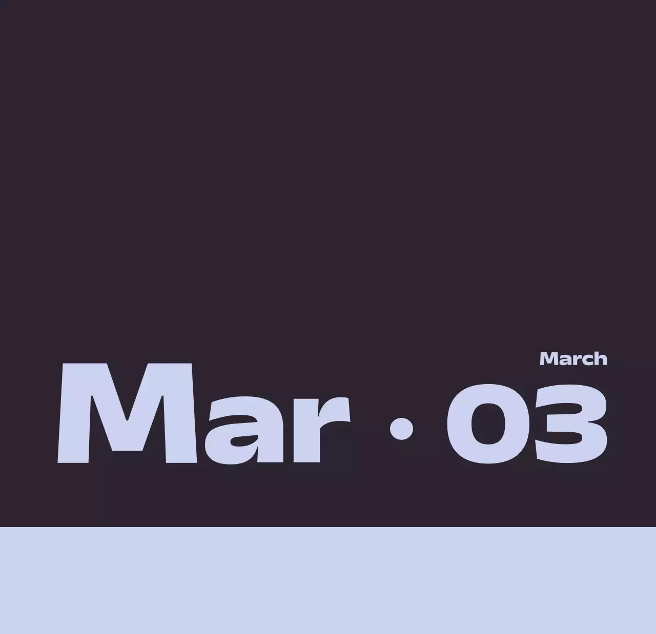 黒と白のモダンな2025年カレンダー