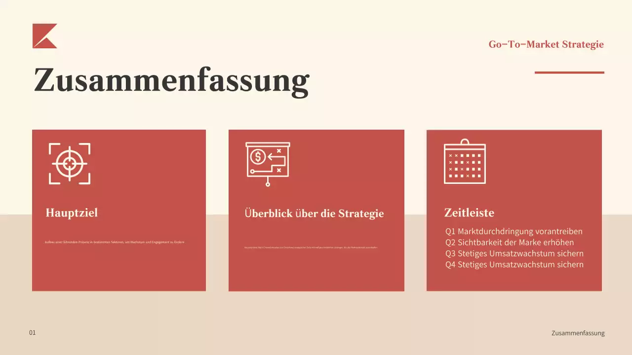 Red Modern Business Plan