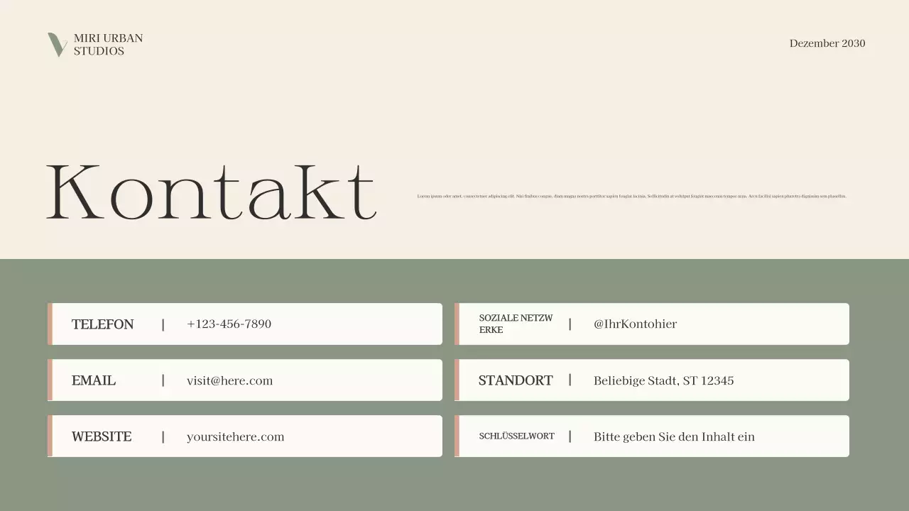 Sage Modern Interior Portfolio