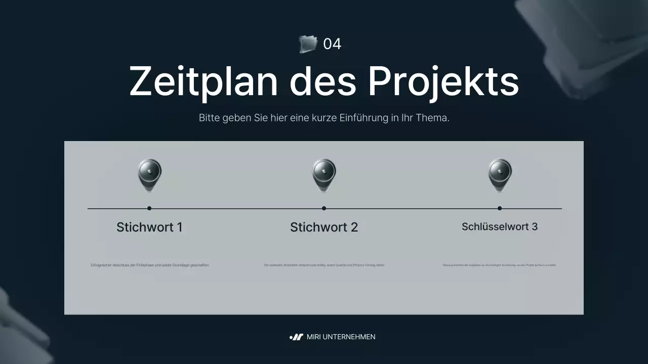 grauer moderner Geschäftsbericht