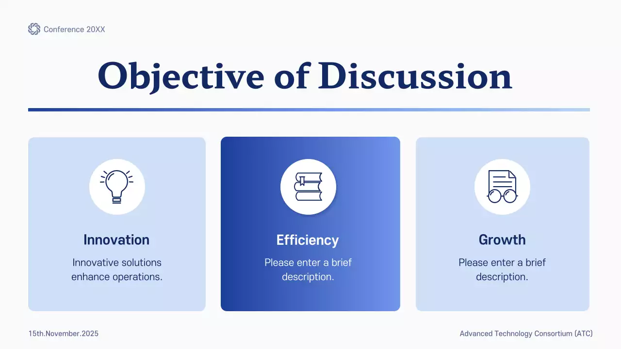 Blue Modern Business Presentation