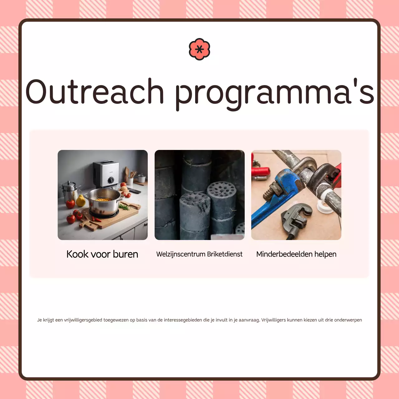 Roze Knuffel Vrijwilligerswerving