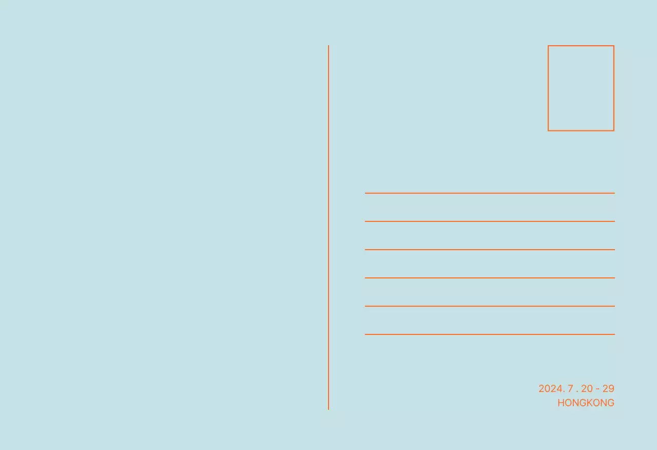 초록 자연 제주도 여행 엽서세트