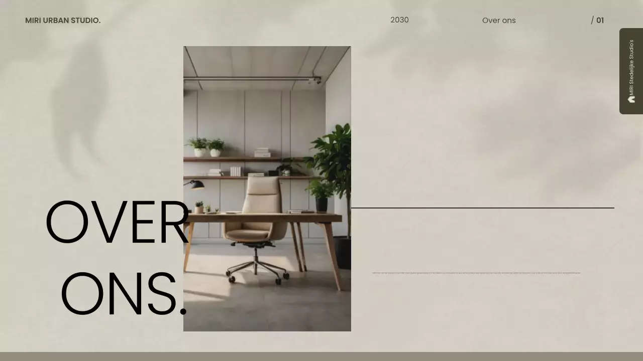 portfolio grijze moderne architectuur