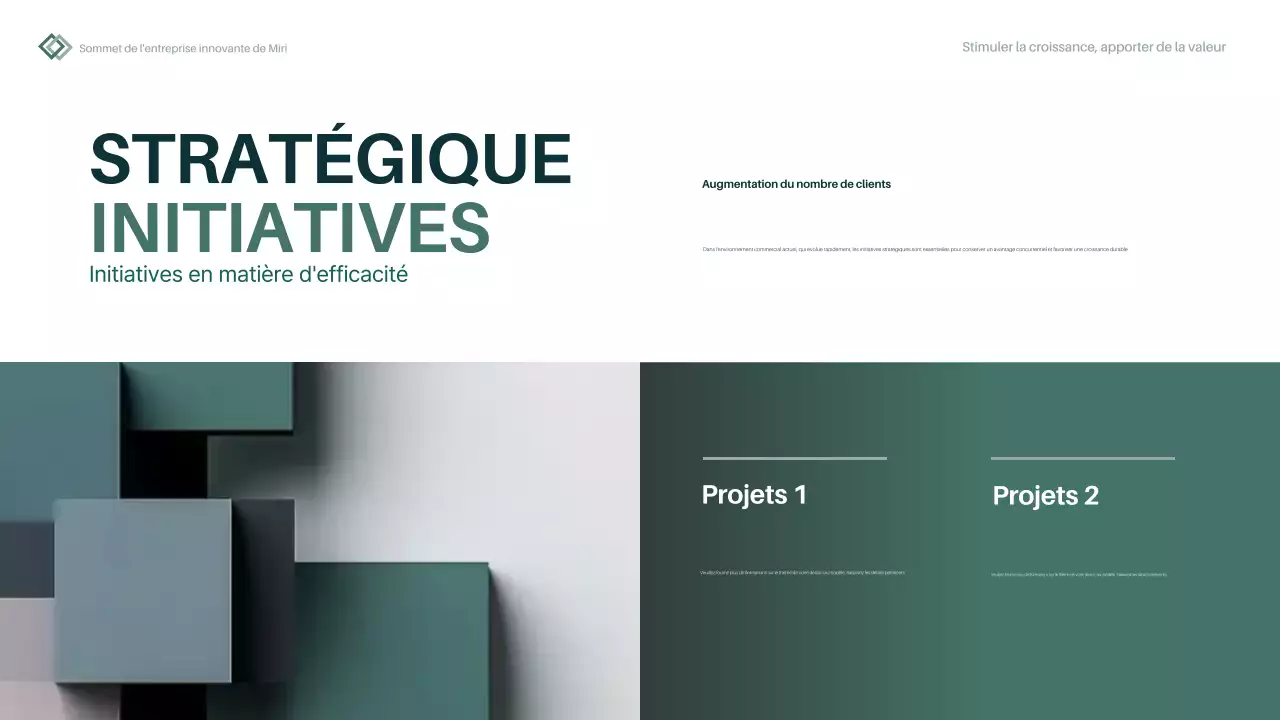 rapport annuel minimal vert plan d'affaires