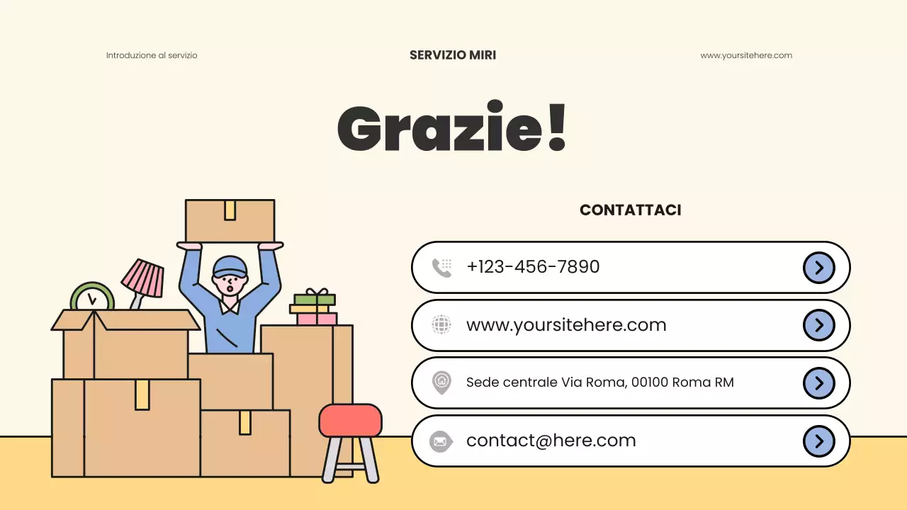 Pubblicità mobile moderna beige