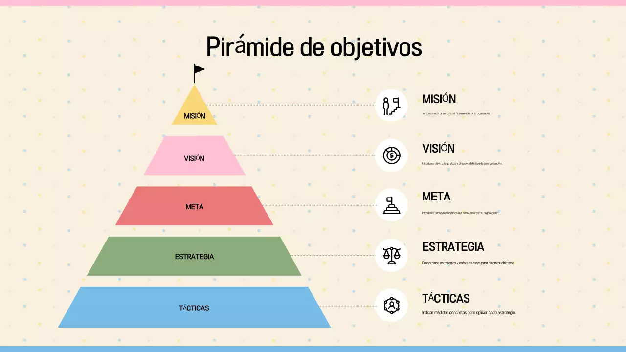 Beige Neat Guía para fijar objetivos