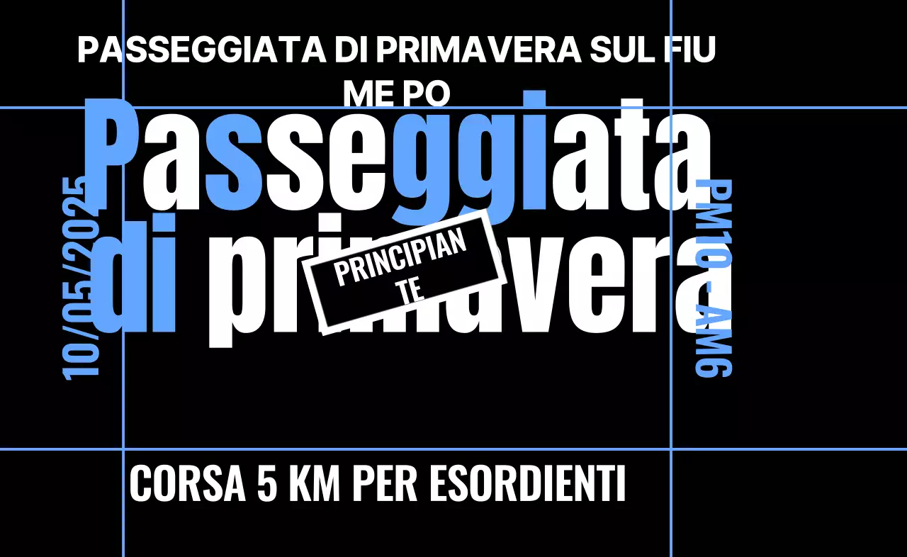 Eventi sportivi moderni con una tipografia audace