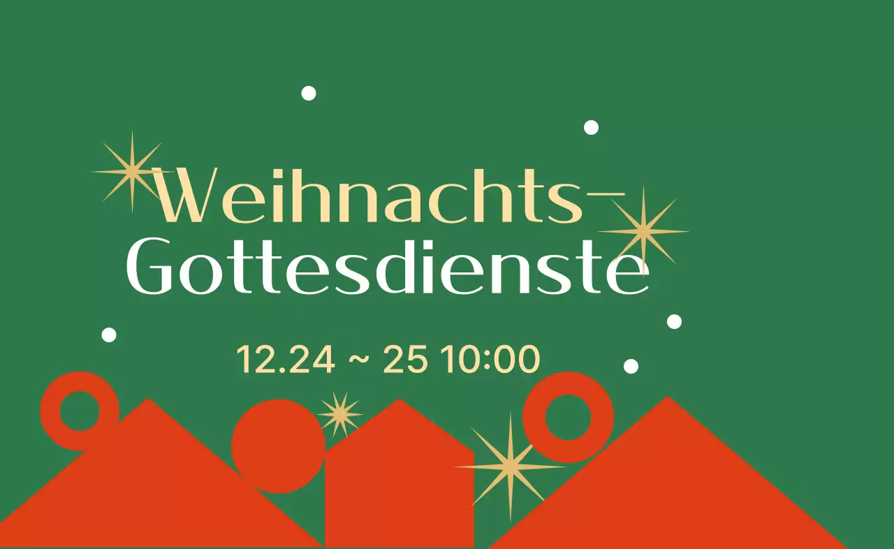 Leitfaden für grüne Weihnachtsgottesdienste