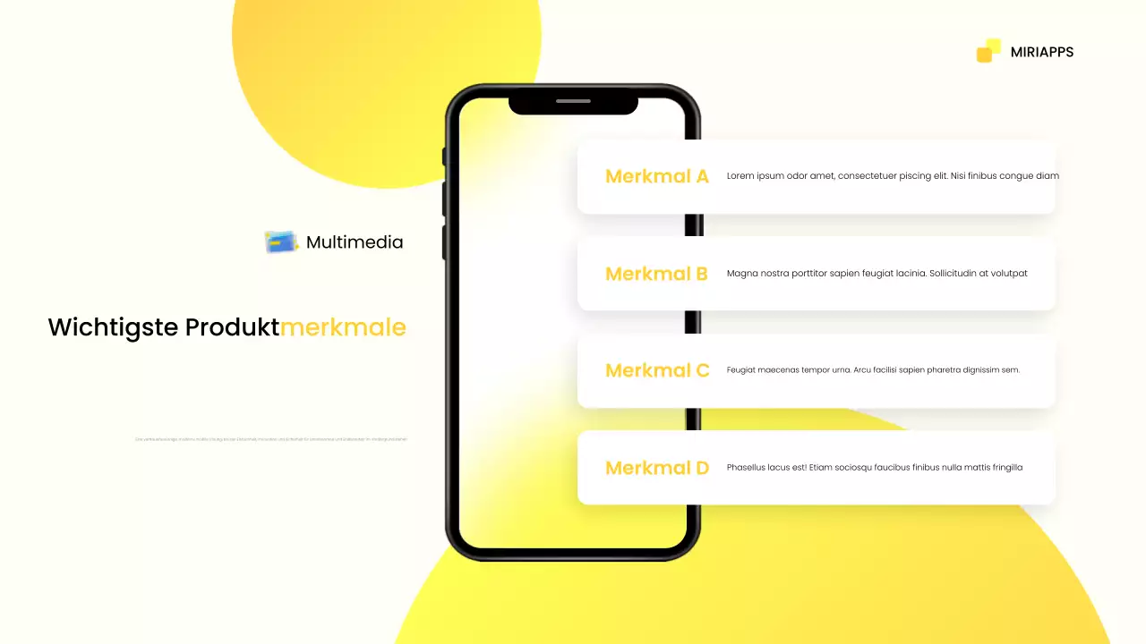 yellow modern mobile promotion
