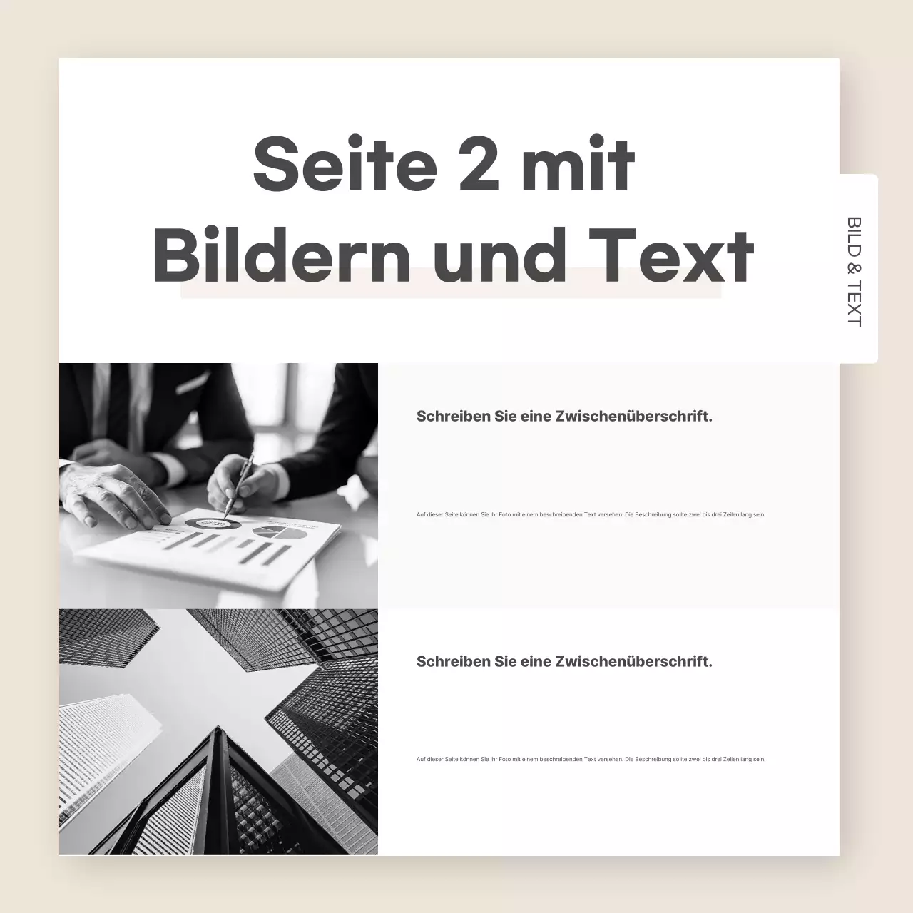 Mint Einfache Vorlage Anzeigen