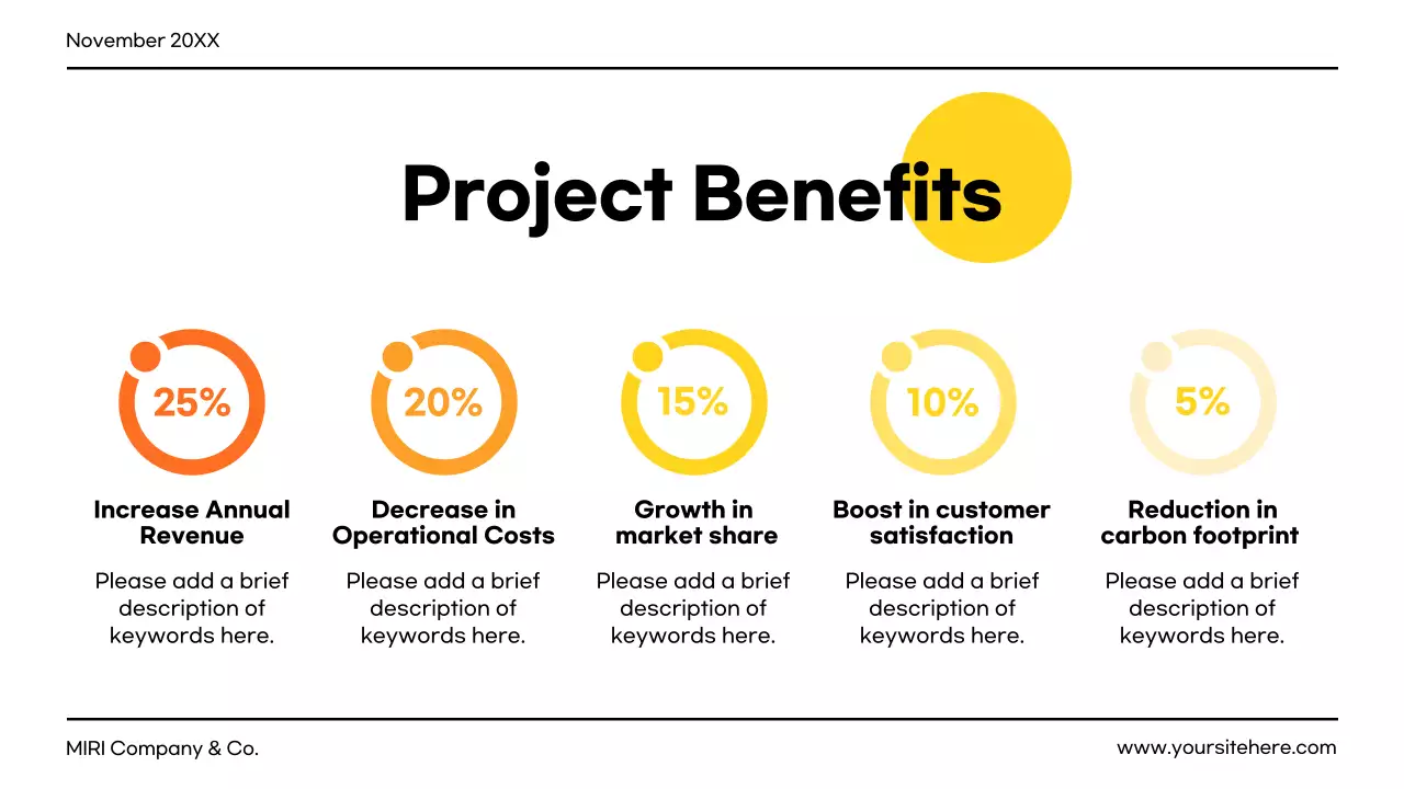 White Professional Project Document Presentation