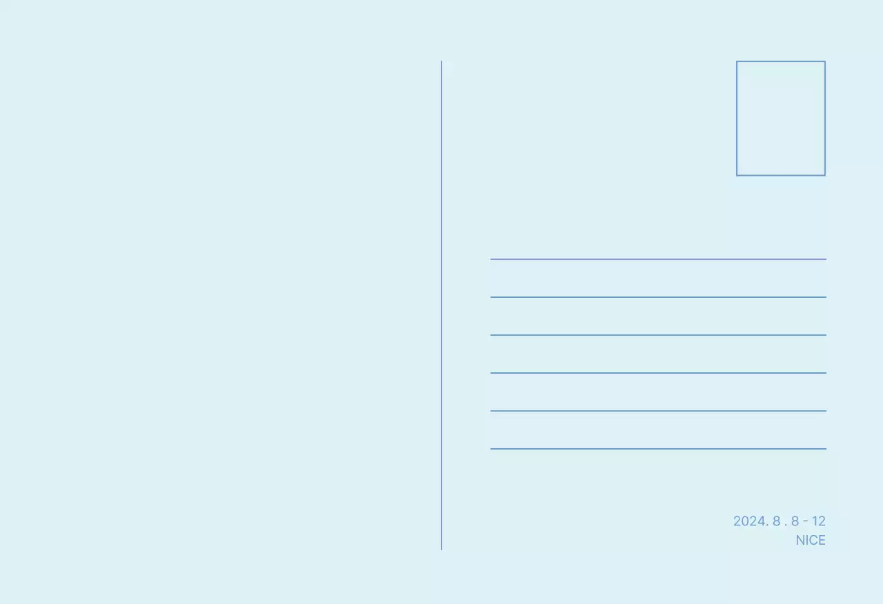 Set de cartes postales de la nature verte de l'île de Jeju