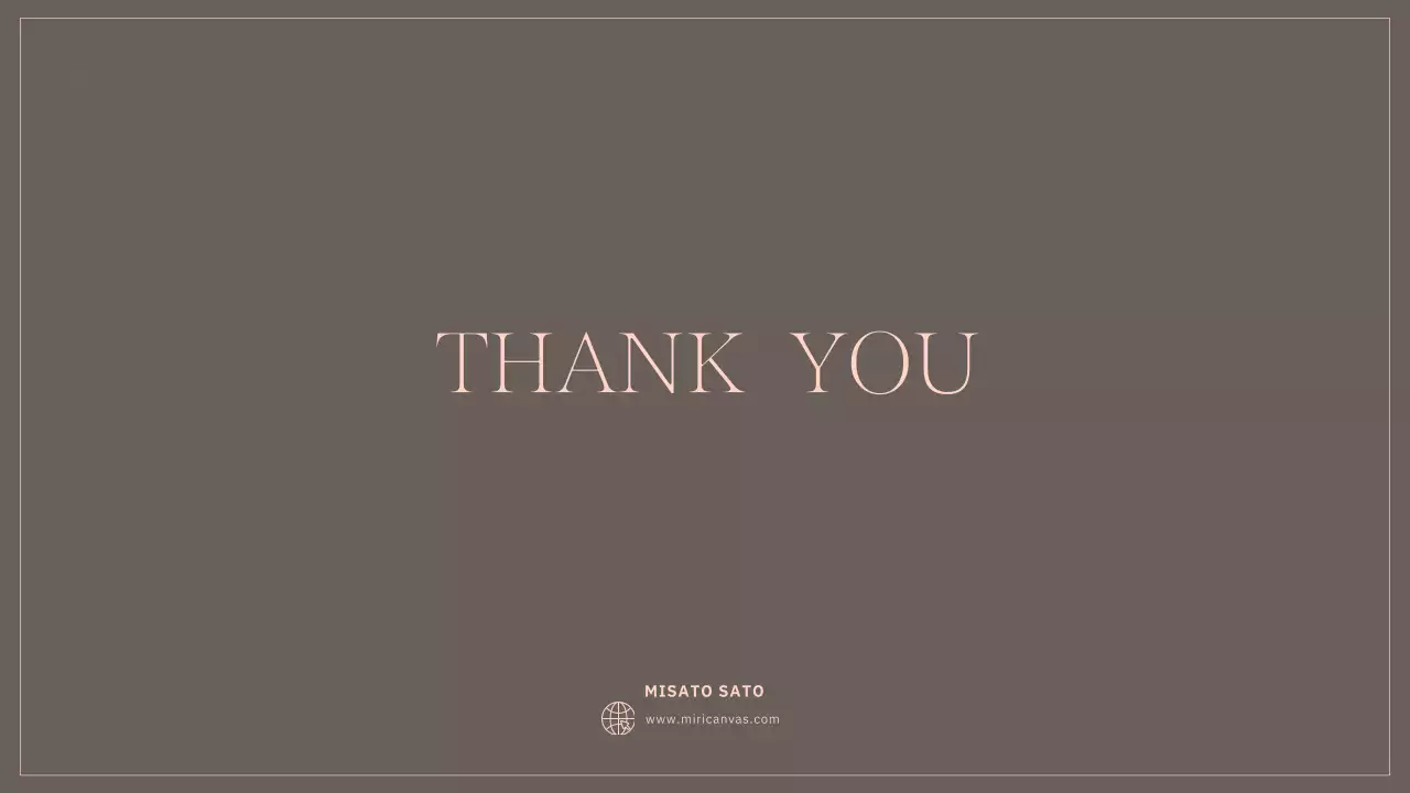 ベージュ シンプル プロフィール 企画書 プレゼンテーション