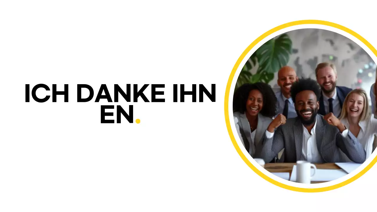 gelbes modernes Projektdokument