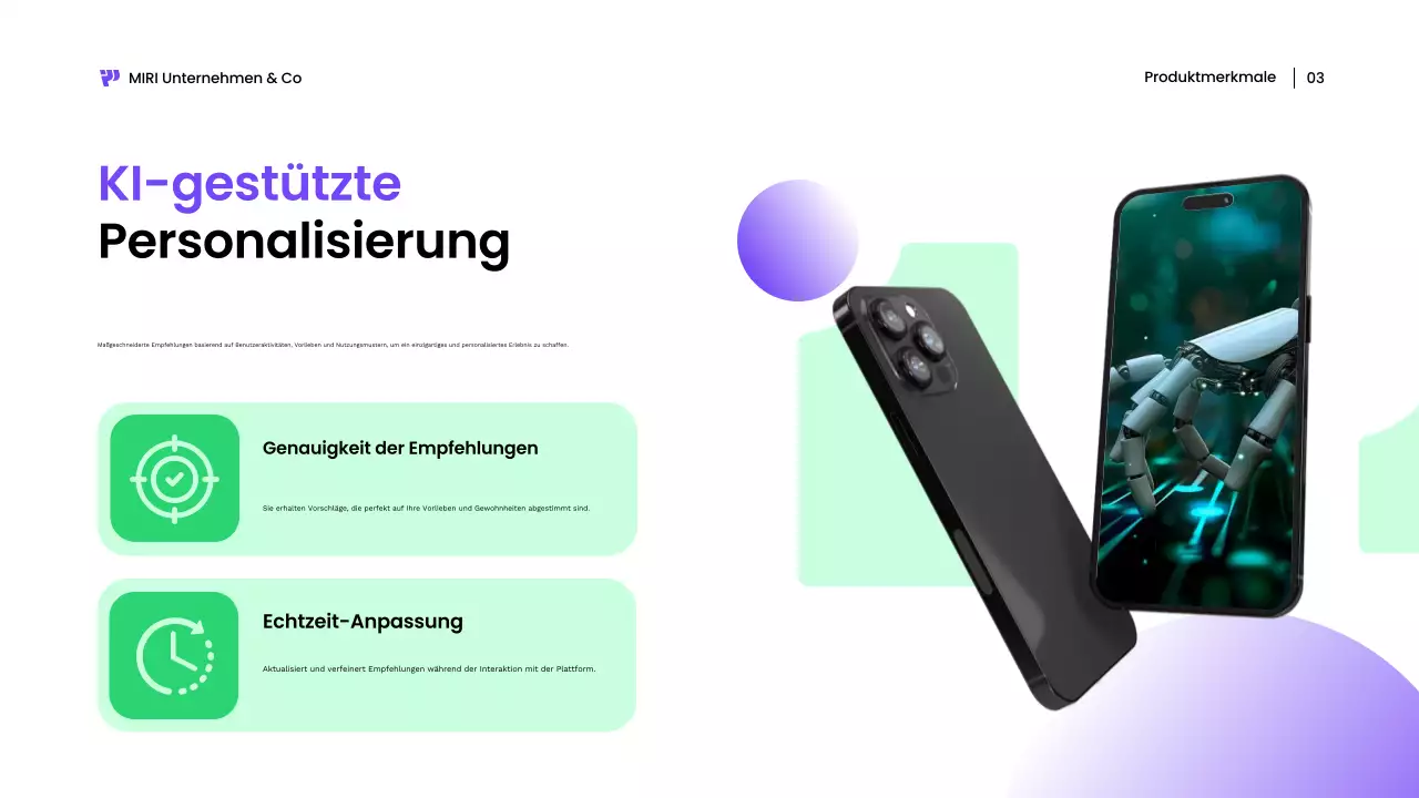 grüne moderne Multimedia-Förderung