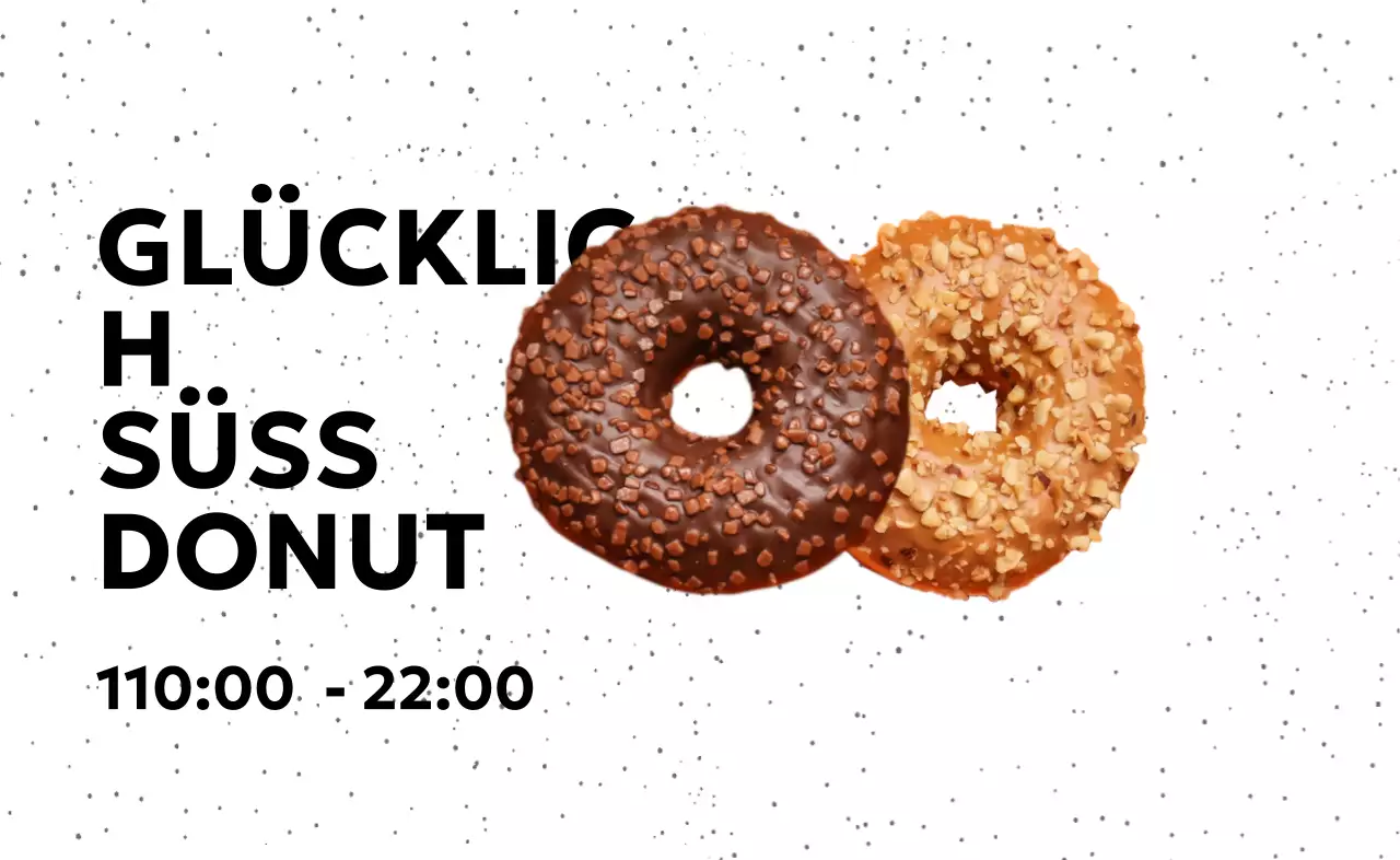 Beige einfache Dessertanzeige