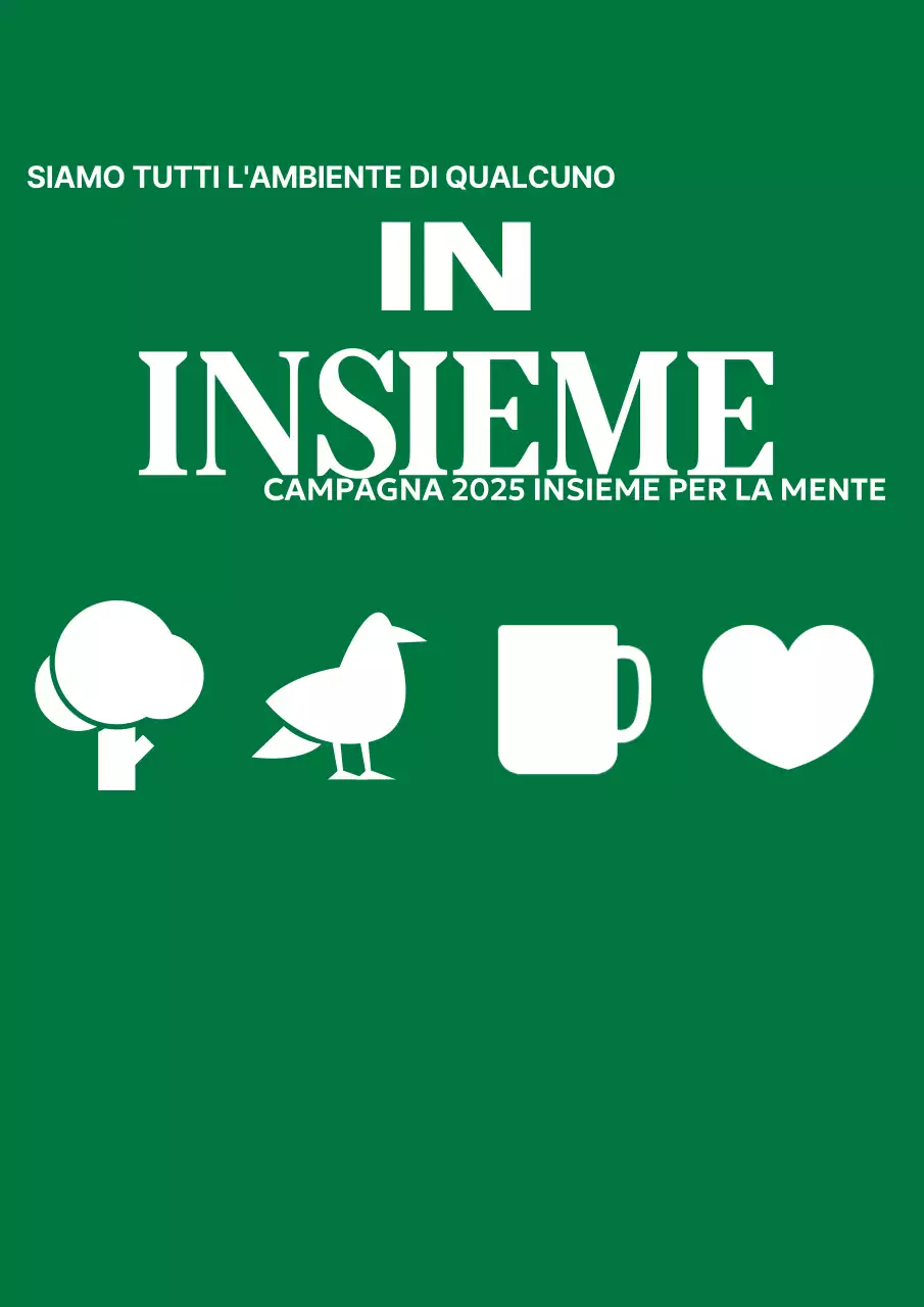 Campagne ambientali semplici con icone