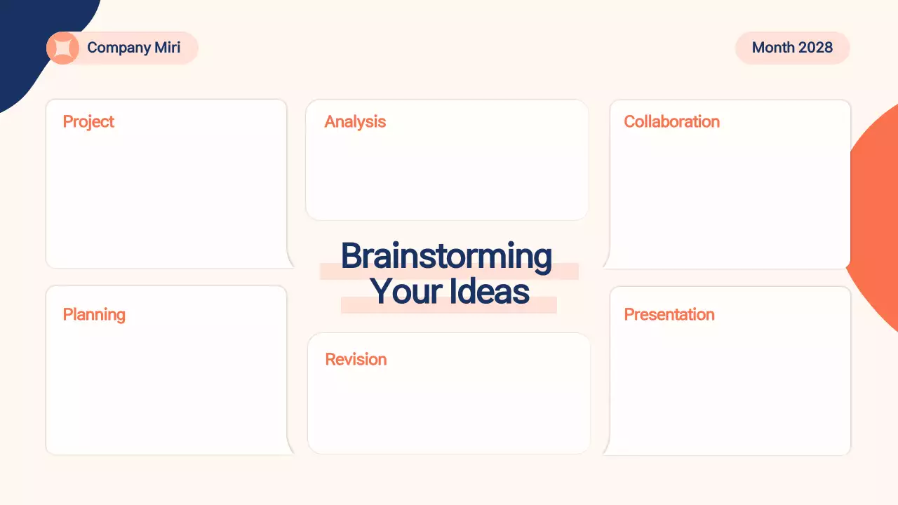 Beige Modern Brainstorming Guide Presentation