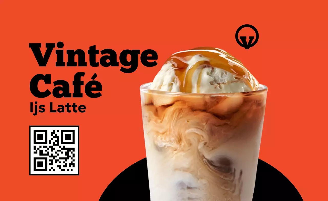 Oranje café reclame