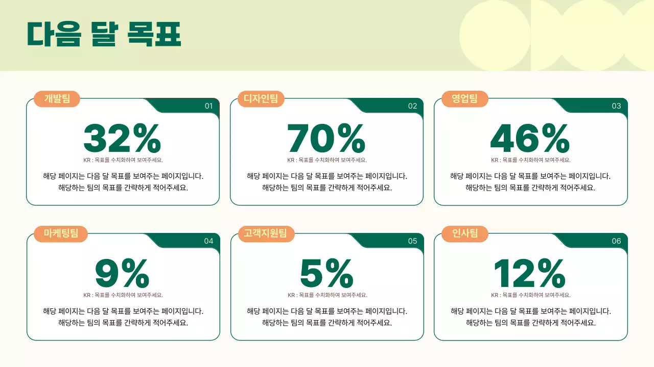 베이지 심플 회의록 설명서