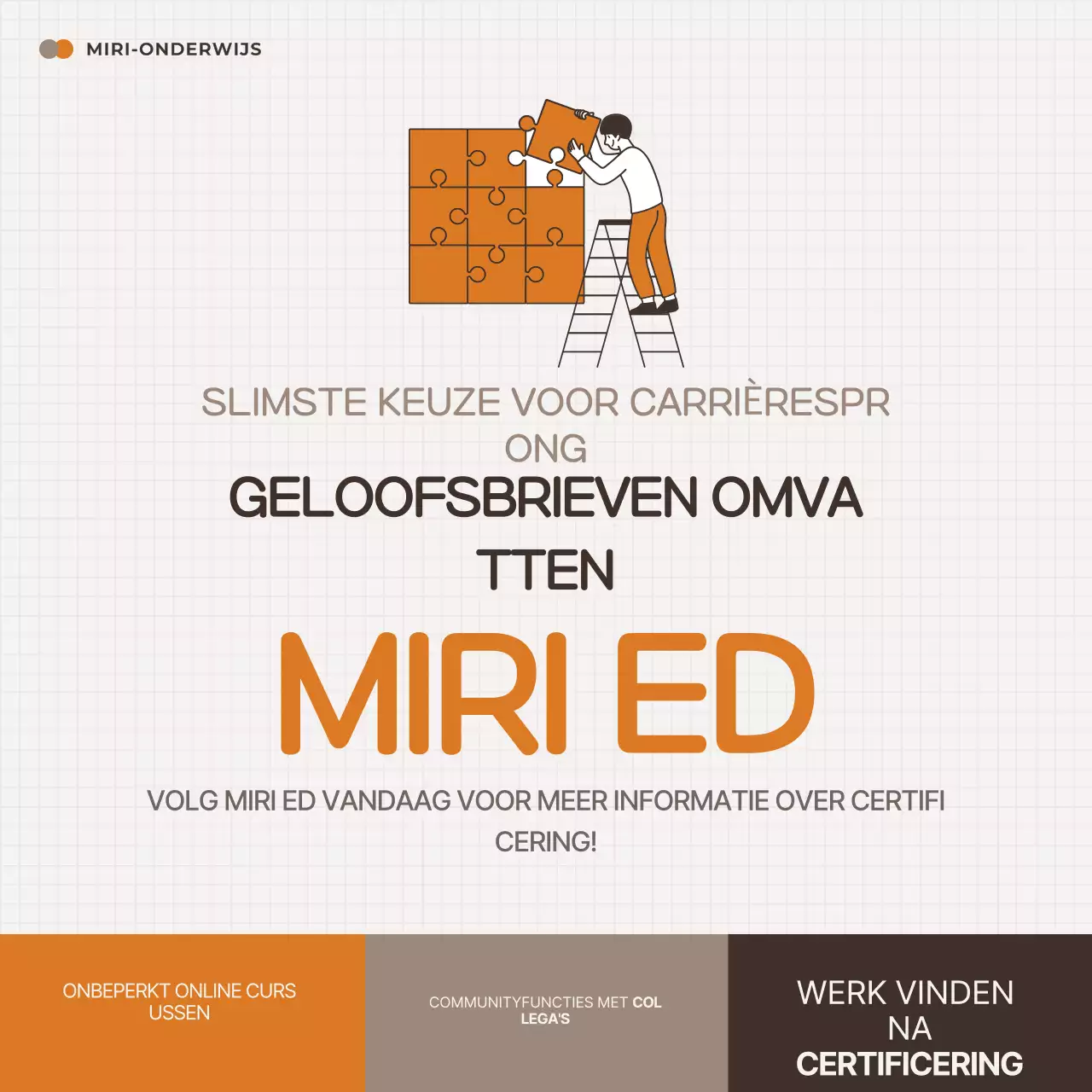 Oranje eenvoudige werknemersopleidingen