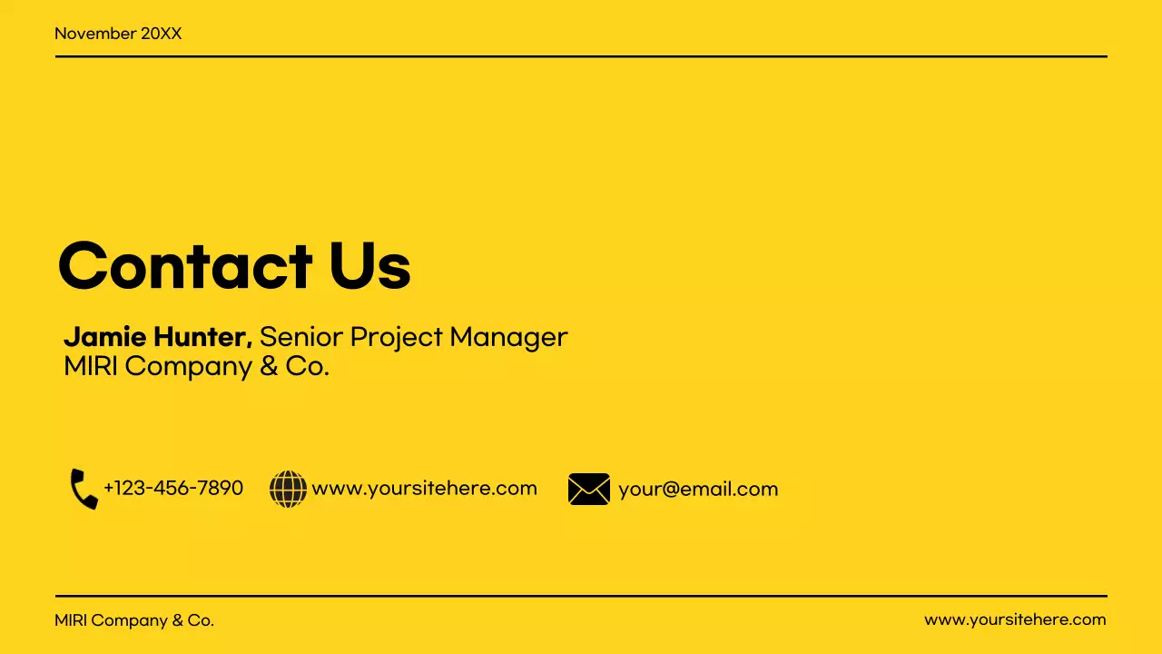 White Professional Project Document Presentation