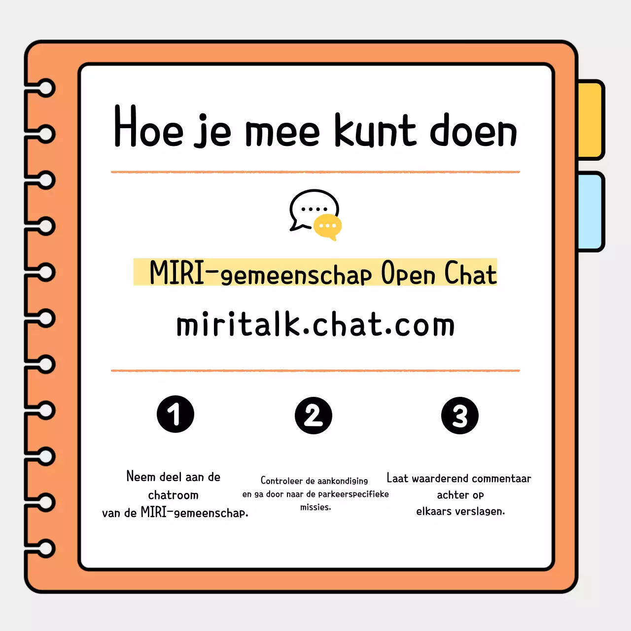 Oranje eenvoudig dagboek