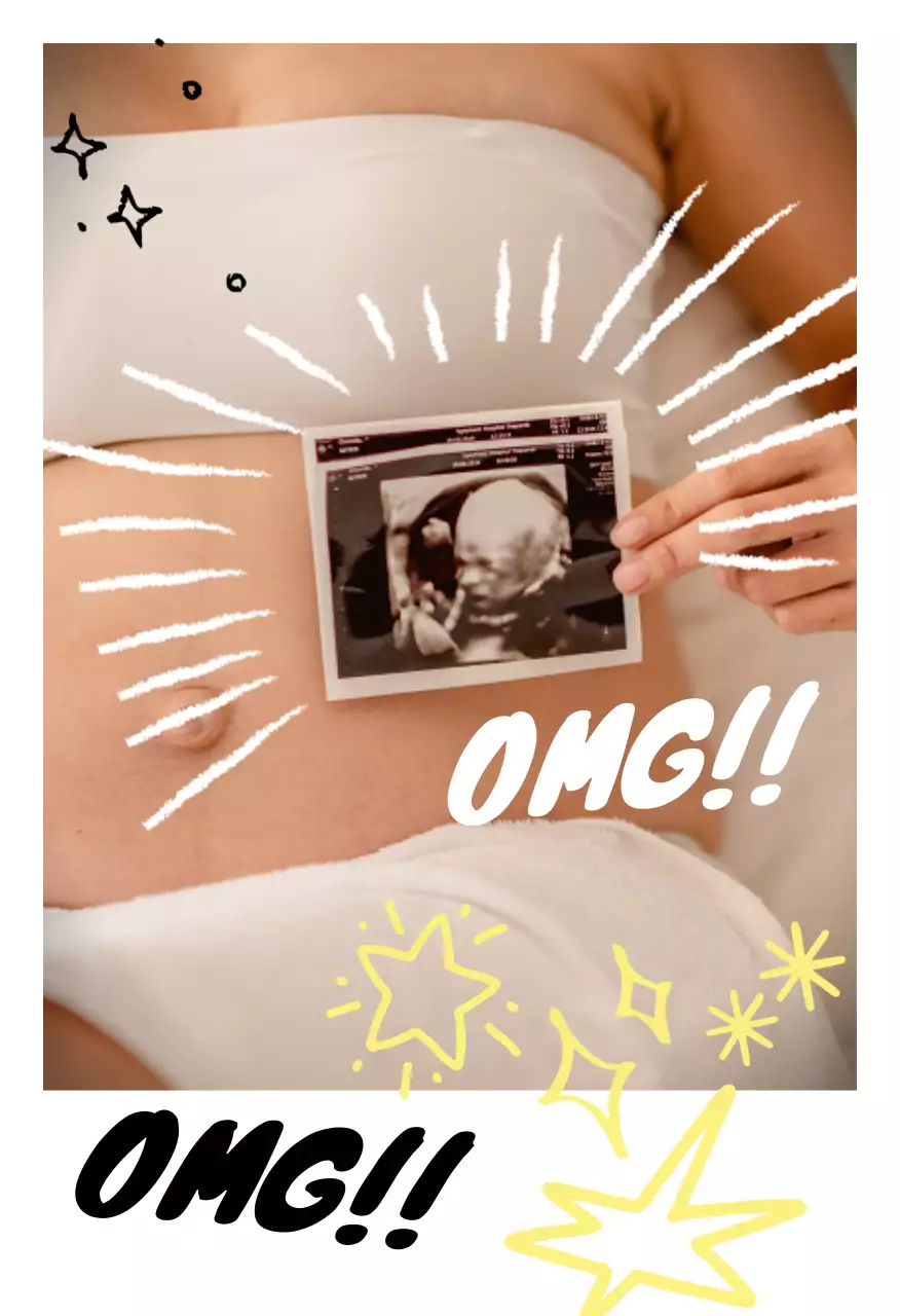 흰색 아기자기한 가족 포토프레임