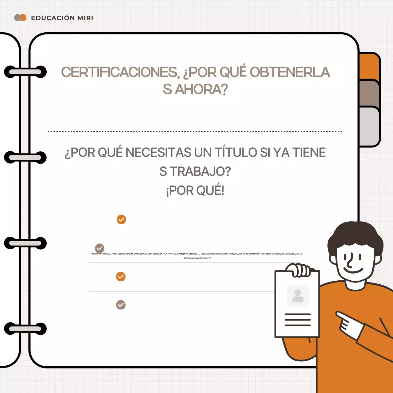 Recursos de formación para trabajadores de Orange Simple