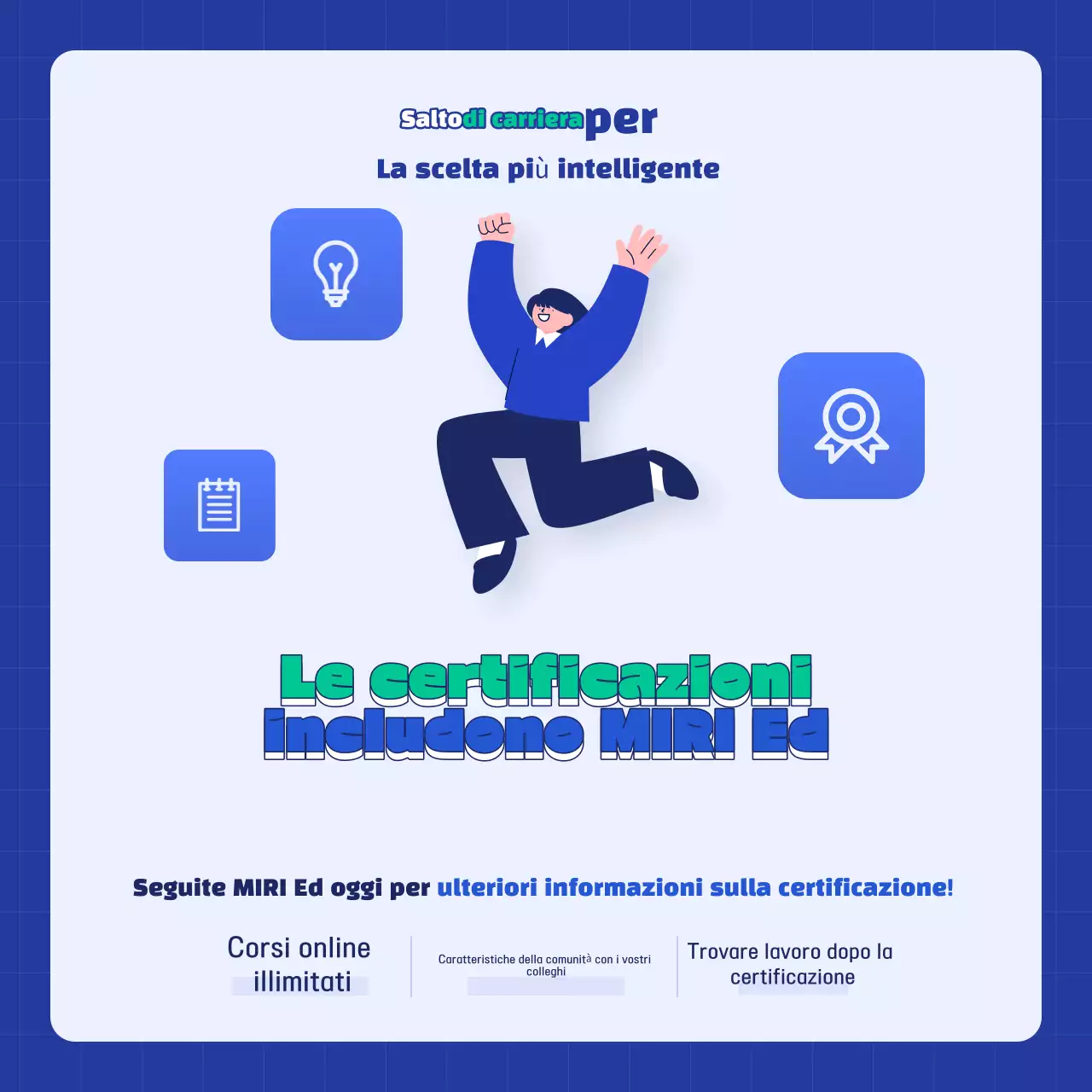 Annunci certificati Blue Modern