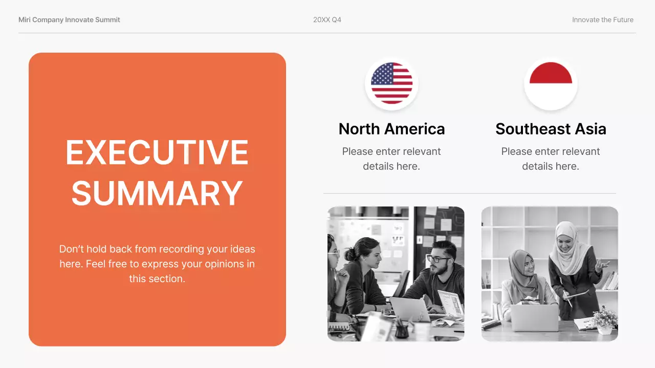 Orange Modern Business Presentation