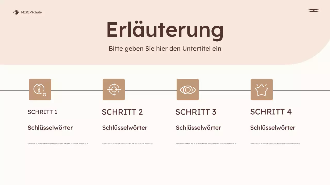 beige modern education class